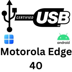 Motorola Edge 40 USB Driver